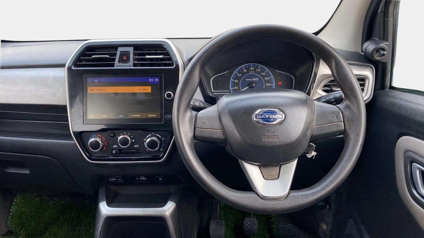 2020 Datsun Redi Go T(O), Petrol, Manual, 24,303 km, Steering Wheel Close Up