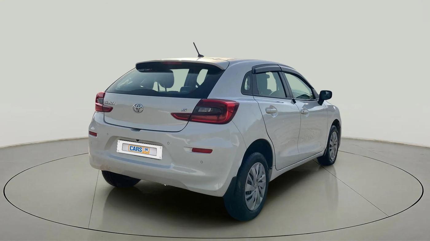 2023 Toyota Glanza S AMT, Petrol, Automatic, 8,406 km, Right Back Diagonal