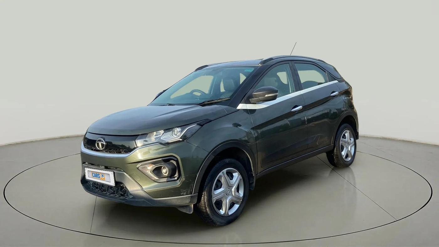 2021 Tata NEXON XM PETROL, Petrol, Manual, 57,467 km, Left Front Diagonal
