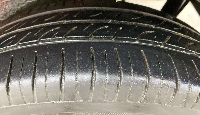 2018 Maruti Wagon R 1.0 VXI AMT, Petrol, Automatic, 74,498 km, Left Rear Tyre Tread