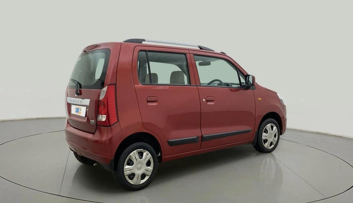 2018 Maruti Wagon R 1.0 VXI AMT, Petrol, Automatic, 74,498 km, Right Back Diagonal