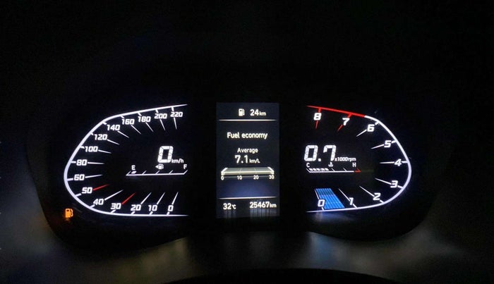 2022 Hyundai Verna SX 1.5 VTVT, Petrol, Manual, 25,449 km, Odometer Image
