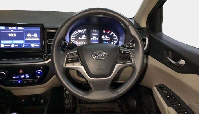 2022 Hyundai Verna SX 1.5 VTVT, Petrol, Manual, 25,449 km, Steering Wheel Close Up