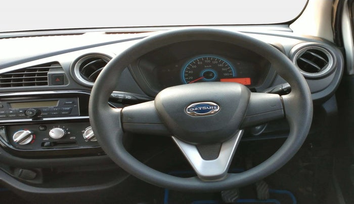 2018 Datsun Redi Go T(O) 1.0 AMT, Petrol, Automatic, 16,311 km, Steering Wheel Close Up