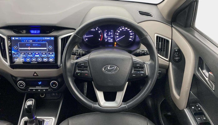 2016 Hyundai Creta SX PLUS AT 1.6 PETROL, Petrol, Automatic, 45,928 km, Steering Wheel Close Up