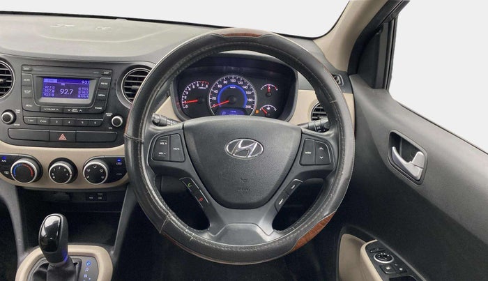 2016 Hyundai Grand i10 ASTA (O) AT 1.2 KAPPA VTVT, Petrol, Automatic, 71,523 km, Steering Wheel Close Up