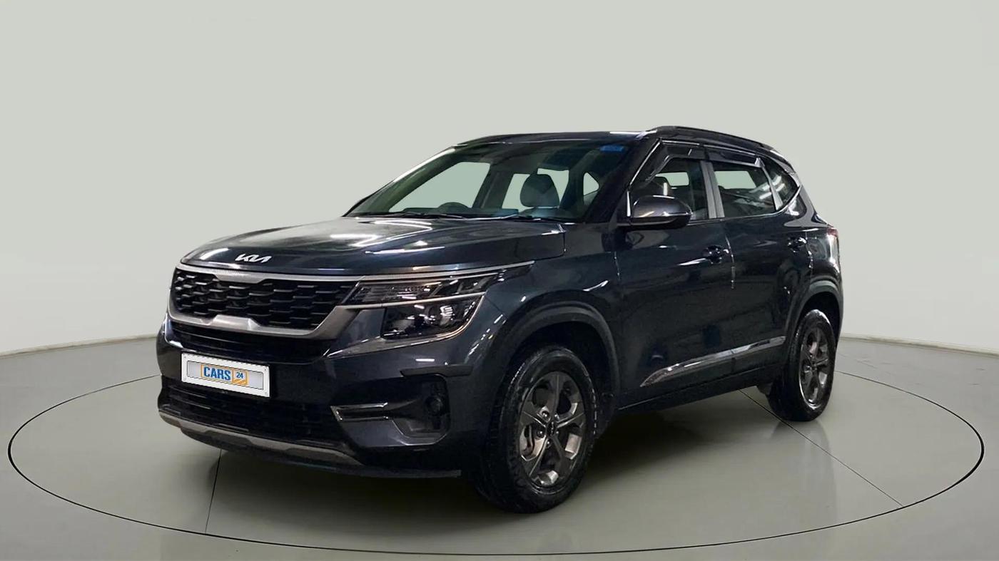 2022 KIA SELTOS HTK PLUS 1.5 IMT, Petrol, Manual, 13,057 km, Left Front Diagonal