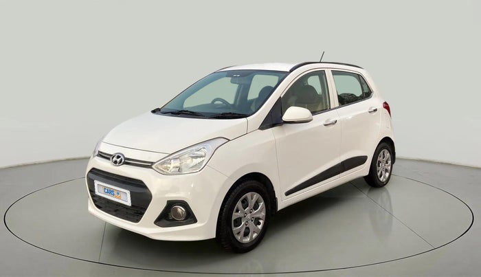 2014 Hyundai Grand i10 SPORTZ 1.2 KAPPA VTVT, Petrol, Manual, 1,00,468 km, Left Front Diagonal