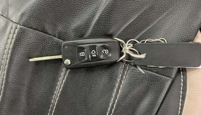 2018 Tata NEXON XMA DIESEL, Diesel, Automatic, 28,509 km, Key Close Up