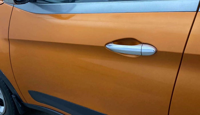 2018 Tata NEXON XMA DIESEL, Diesel, Automatic, 28,509 km, Front passenger door - Minor scratches