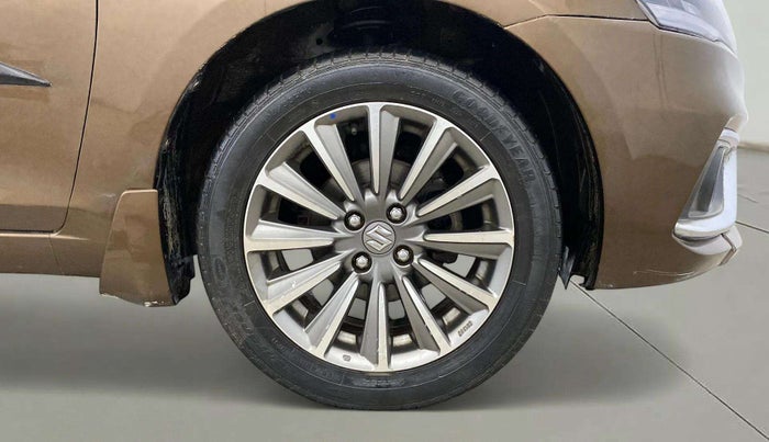 2019 Maruti Ciaz ALPHA  AT 1.5 SHVS PETROL, Petrol, Automatic, 51,689 km, Right Front Wheel