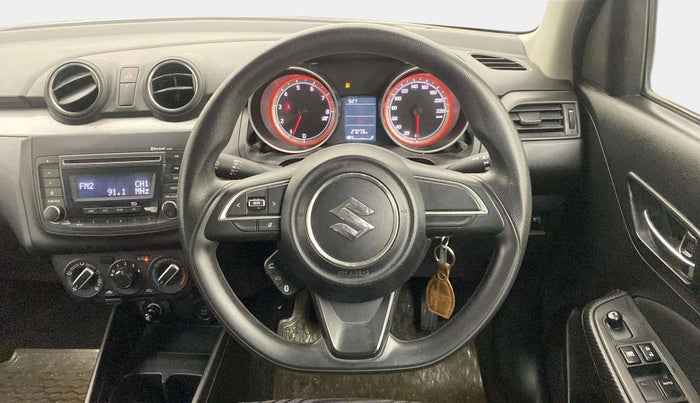 2019 Maruti Swift VXI, Petrol, Manual, 27,270 km, Steering Wheel Close Up