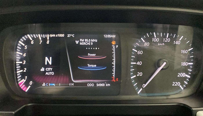 2021 Tata PUNCH CREATIVE  iRA PACK AMT, Petrol, Automatic, 54,964 km, Odometer Image