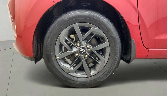 2020 Hyundai GRAND I10 NIOS SPORTZ AMT 1.2 KAPPA VTVT, Petrol, Automatic, 21,064 km, Left Front Wheel