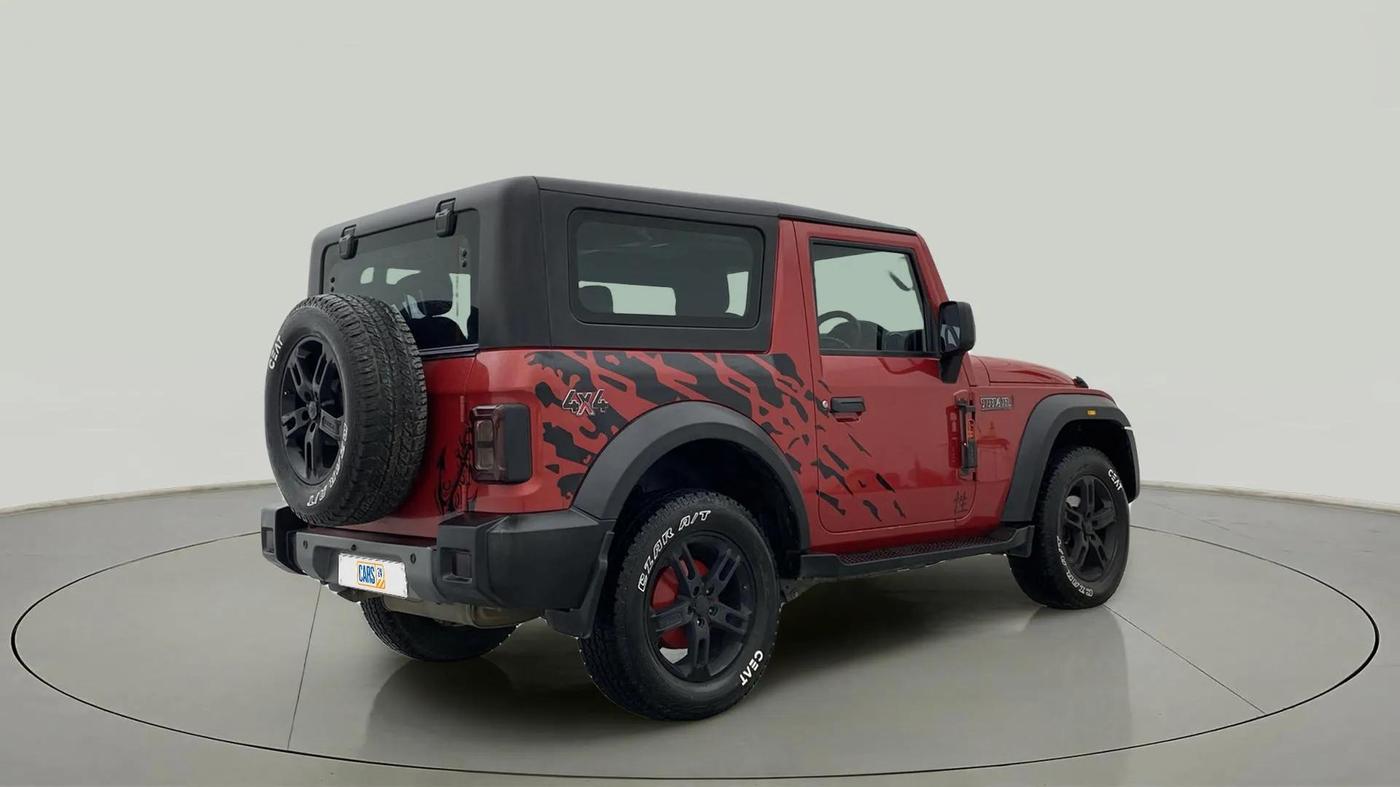 2022 Mahindra Thar LX HT PETROL 4WD MT, Petrol, Manual, 18,149 km, Right Back Diagonal