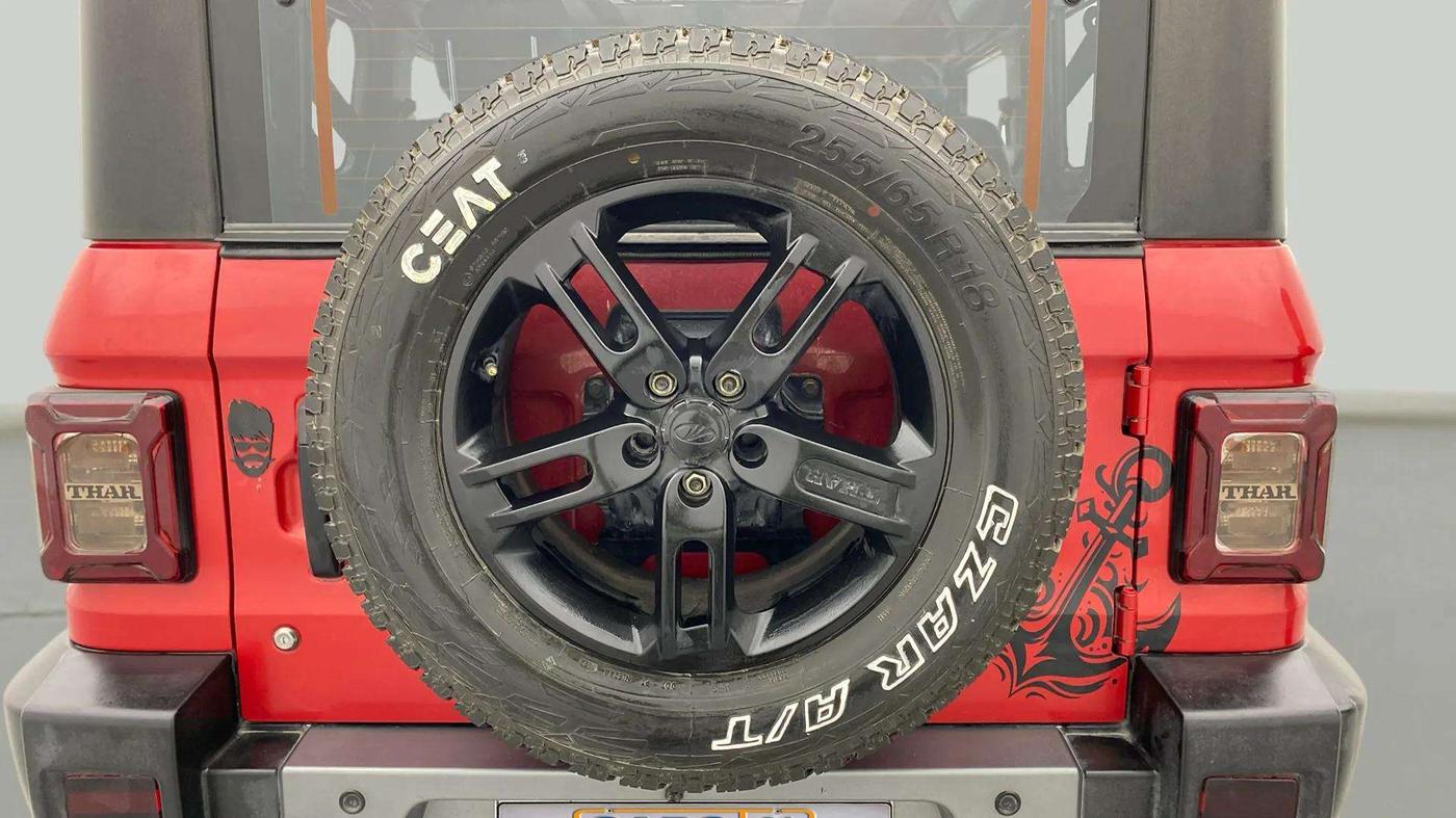 2022 Mahindra Thar LX HT PETROL 4WD MT, Petrol, Manual, 18,149 km, Spare Tyre