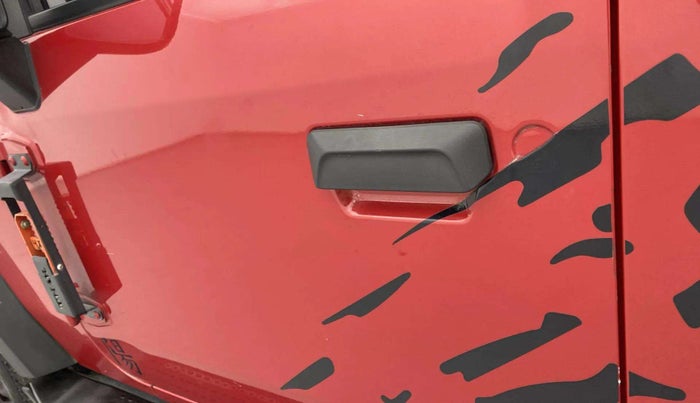 2022 Mahindra Thar LX HT PETROL 4WD MT, Petrol, Manual, 18,149 km, Front passenger door - Graphic sticker