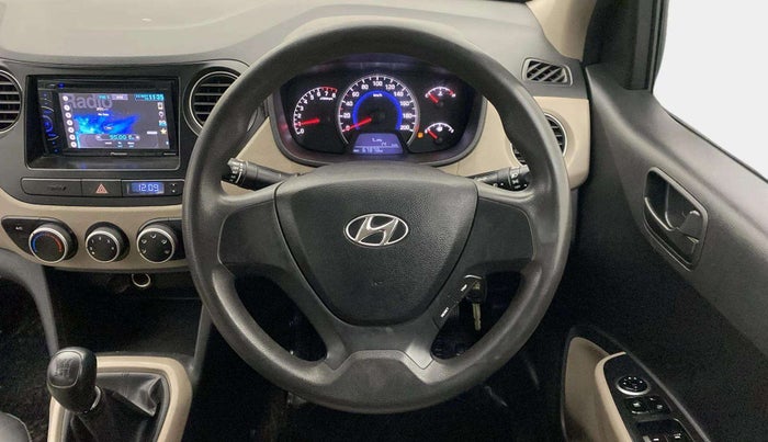 2013 Hyundai Grand i10 MAGNA 1.2 KAPPA VTVT, Petrol, Manual, 67,853 km, Steering Wheel Close Up