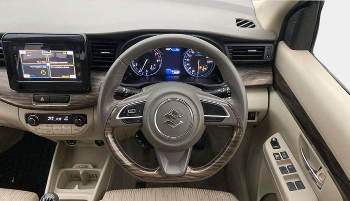 2019 Maruti Ertiga ZXI+ SHVS, Petrol, Manual, 29,058 km, Steering Wheel Close Up