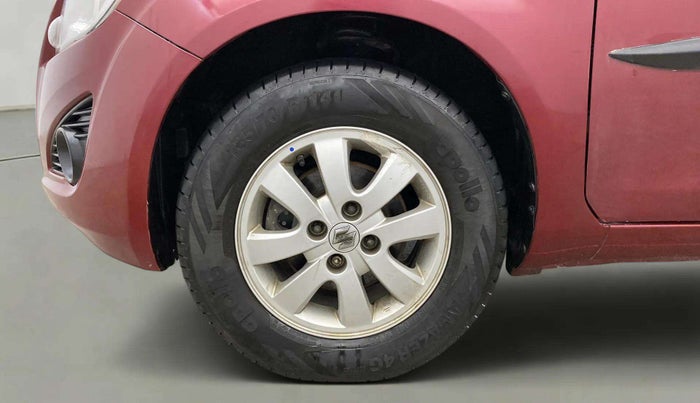 2014 Maruti Ritz ZXI, Petrol, Manual, 65,176 km, Left Front Wheel