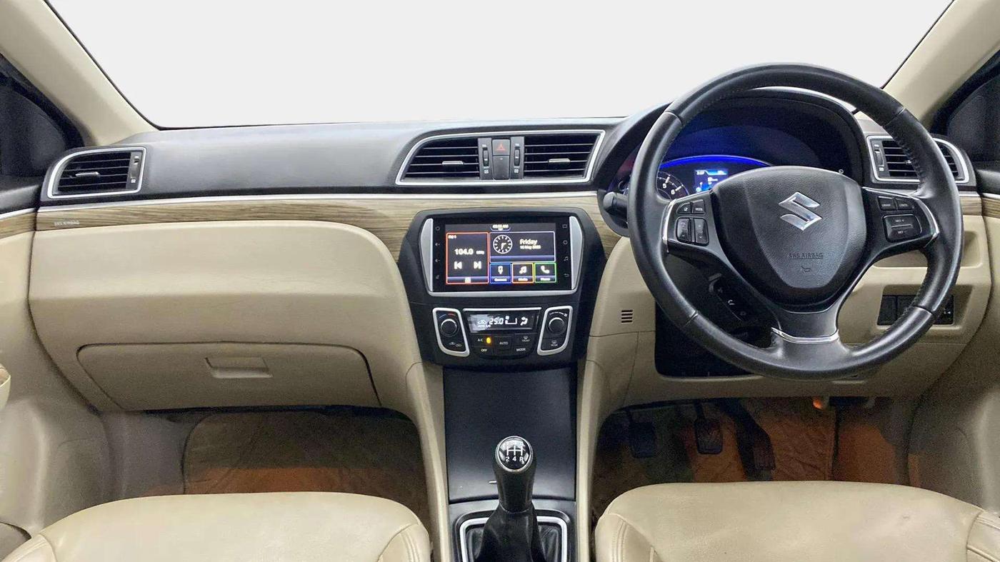 2022 Maruti Ciaz ALPHA 1.5 SHVS PETROL, Petrol, Manual, 62,297 km, Dashboard