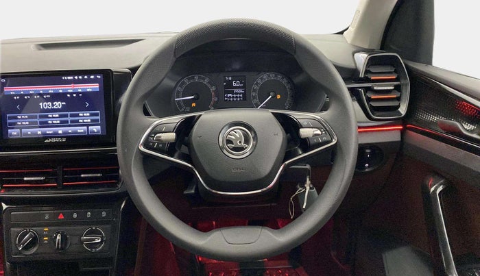 2022 Skoda KUSHAQ ACTIVE 1.0L TSI MT, Petrol, Manual, 24,456 km, Steering wheel - Phone control not functional