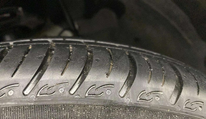 2023 Tata TIGOR XMA PETROL, Petrol, Automatic, 2,942 km, Left Front Tyre Tread