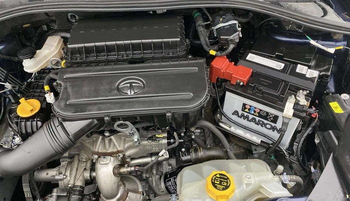 2023 Tata TIGOR XMA PETROL, Petrol, Automatic, 2,942 km, Engine View - Left