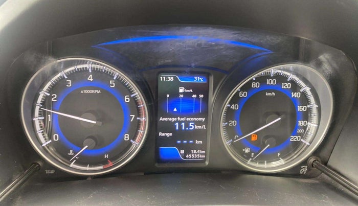 2019 Maruti Baleno ZETA PETROL 1.2, Petrol, Manual, 45,533 km, Odometer Image