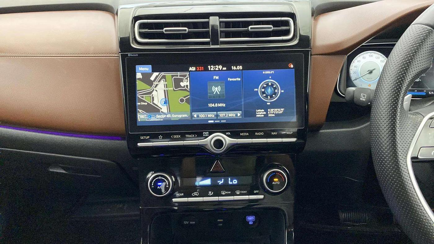 2022 Hyundai ALCAZAR 2.0 SIGNATURE (O) AT 6STR, Petrol, Automatic, 74,939 km, Air Conditioner