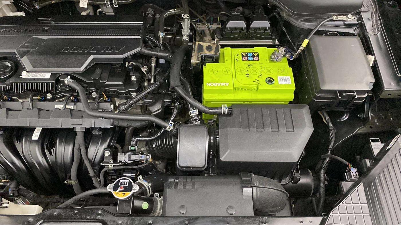 2022 Hyundai ALCAZAR 2.0 SIGNATURE (O) AT 6STR, Petrol, Automatic, 74,939 km, Engine View - Left