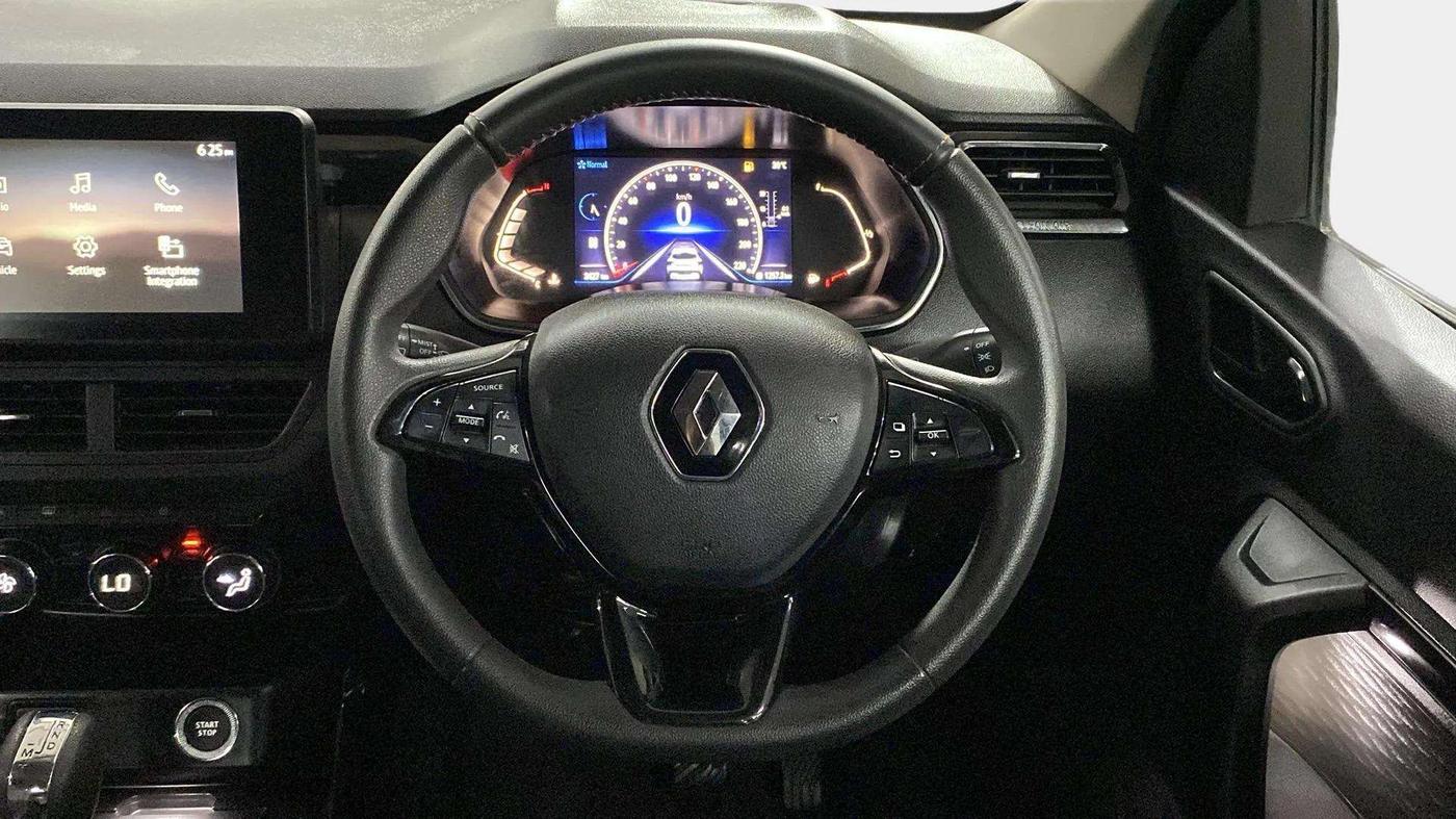 2022 Renault Kiger RXZ AMT, Petrol, Automatic, 3,426 km, Steering Wheel Close Up