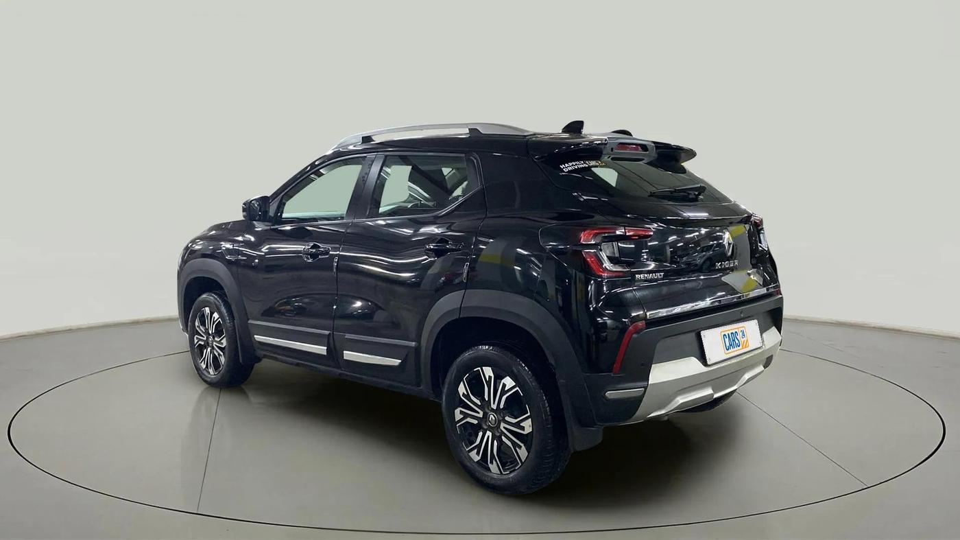 2022 Renault Kiger RXZ AMT, Petrol, Automatic, 3,426 km, Left Back Diagonal