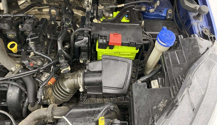2018 Ford Ecosport TITANIUM + 1.5L PETROL AT, Petrol, Automatic, 50,555 km, Engine View - Left