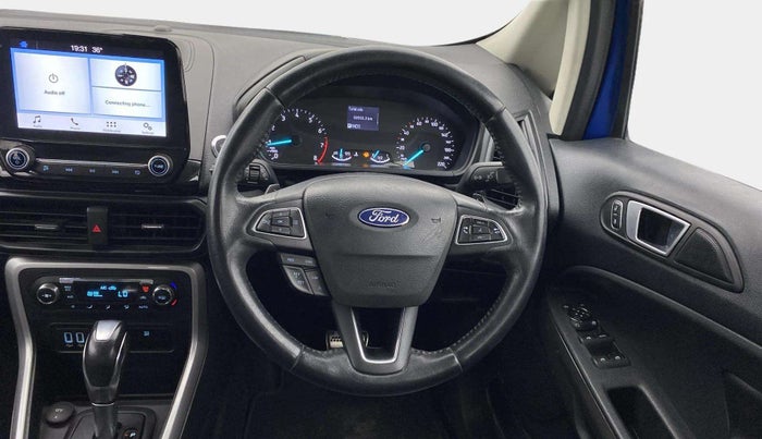 2018 Ford Ecosport TITANIUM + 1.5L PETROL AT, Petrol, Automatic, 50,555 km, Steering Wheel Close Up