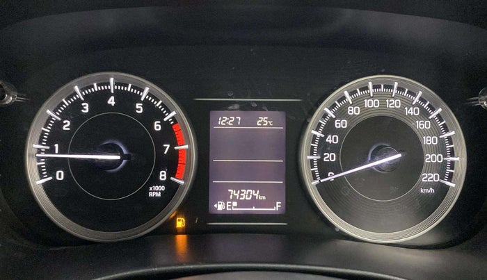 2022 Maruti Baleno SIGMA PETROL 1.2, Petrol, Manual, 74,280 km, Odometer Image