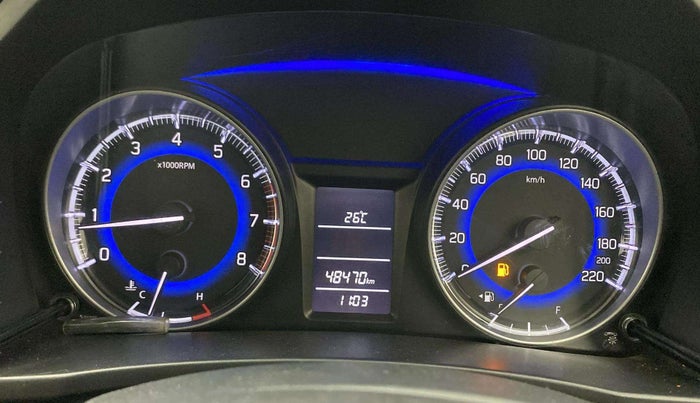 2018 Maruti Baleno DELTA PETROL 1.2, Petrol, Manual, 48,440 km, Odometer Image