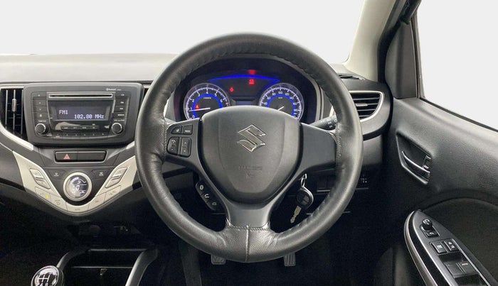 2018 Maruti Baleno DELTA PETROL 1.2, Petrol, Manual, 48,440 km, Steering Wheel Close Up