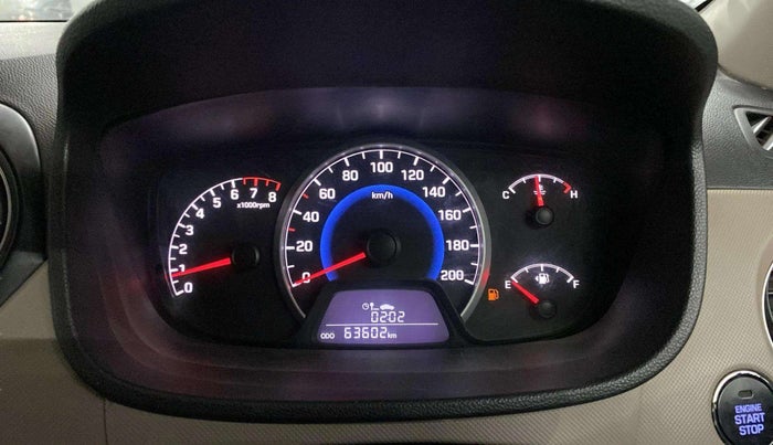 2014 Hyundai Grand i10 ASTA 1.2 KAPPA VTVT, Petrol, Manual, 63,633 km, Odometer Image