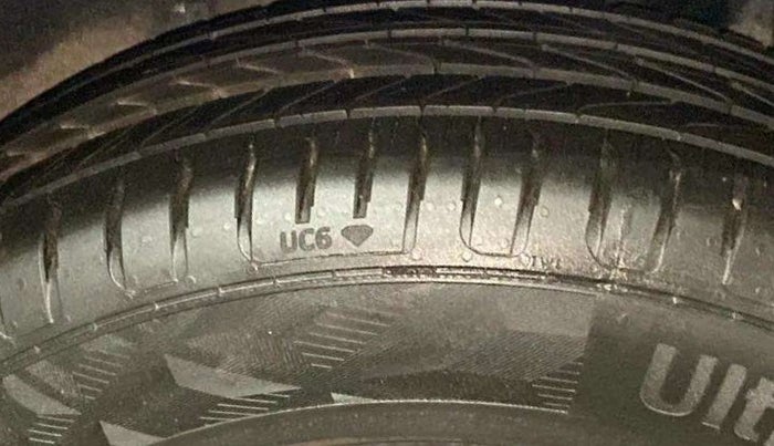 2017 Maruti Baleno DELTA PETROL 1.2, Petrol, Manual, 38,813 km, Left Rear Tyre Tread