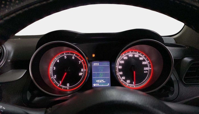2021 Maruti Swift VXI, CNG, Manual, 49,321 km, Odometer Image