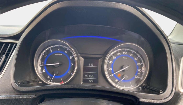 2018 Maruti Baleno DELTA PETROL 1.2, Petrol, Manual, 93,155 km, Odometer Image