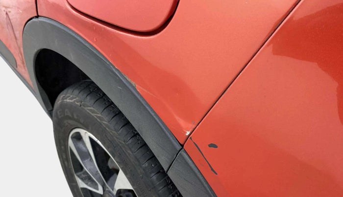 2020 Tata NEXON XZ PLUS PETROL, Petrol, Manual, 39,302 km, Left quarter panel - Slightly dented