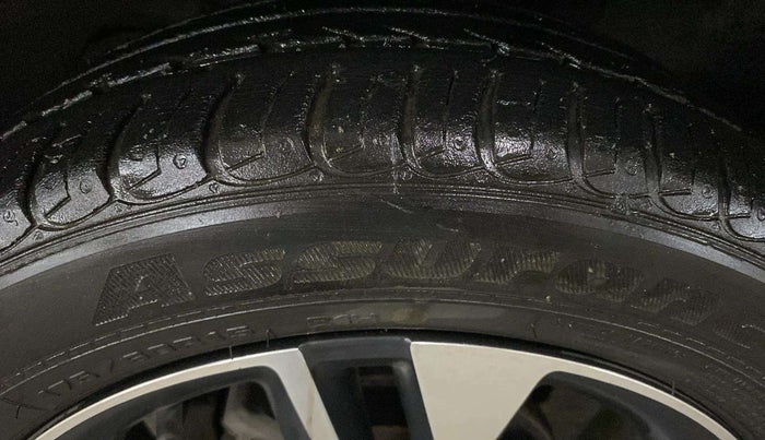 2019 Tata TIGOR XZA PLUS PETROL, Petrol, Automatic, 20,815 km, Left Front Tyre Tread