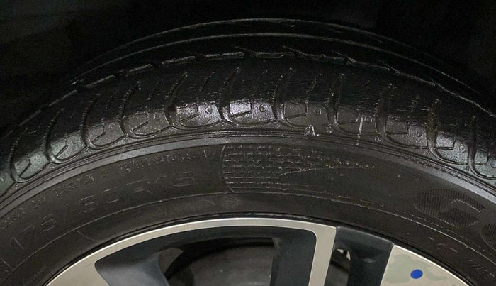 2019 Tata TIGOR XZA PLUS PETROL, Petrol, Automatic, 20,815 km, Left Rear Tyre Tread