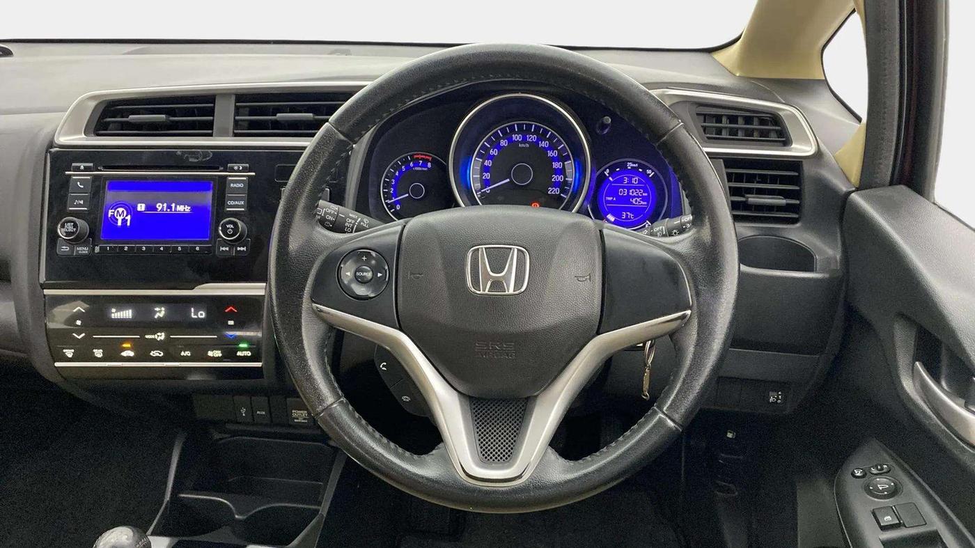 2017 Honda Jazz 1.2L I-VTEC V, Petrol, Manual, 31,328 km, Steering Wheel Close Up