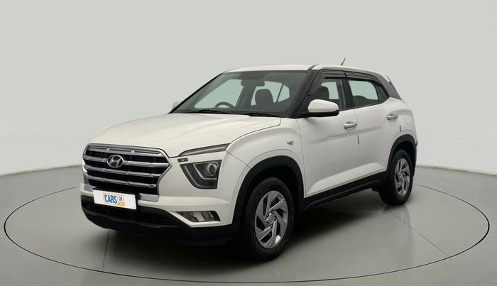 2021 Hyundai Creta E 1.5 PETROL, Petrol, Manual, 34,934 km, Left Front Diagonal