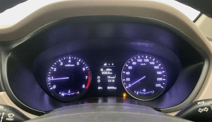 2017 Hyundai Elite i20 ASTA 1.2 (O), Petrol, Manual, 94,956 km, Odometer Image