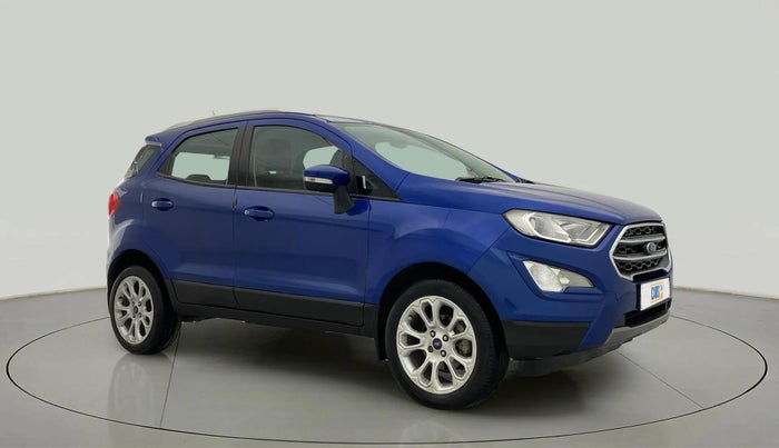 2018 Ford Ecosport TITANIUM + 1.5L PETROL AT, Petrol, Automatic, 82,495 km, Right Front Diagonal