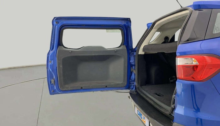 2018 Ford Ecosport TITANIUM + 1.5L PETROL AT, Petrol, Automatic, 82,495 km, Boot Door Open